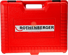 Чемодан ручного резьбонарезного клуппа Rothenberger Super Cut Set BSPT R 1"-1 1/4"-1 1/2"-2"