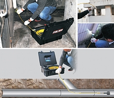 Применение проталкиваемой системы видеодиагностики труб Rotorica 3199F-MC-40